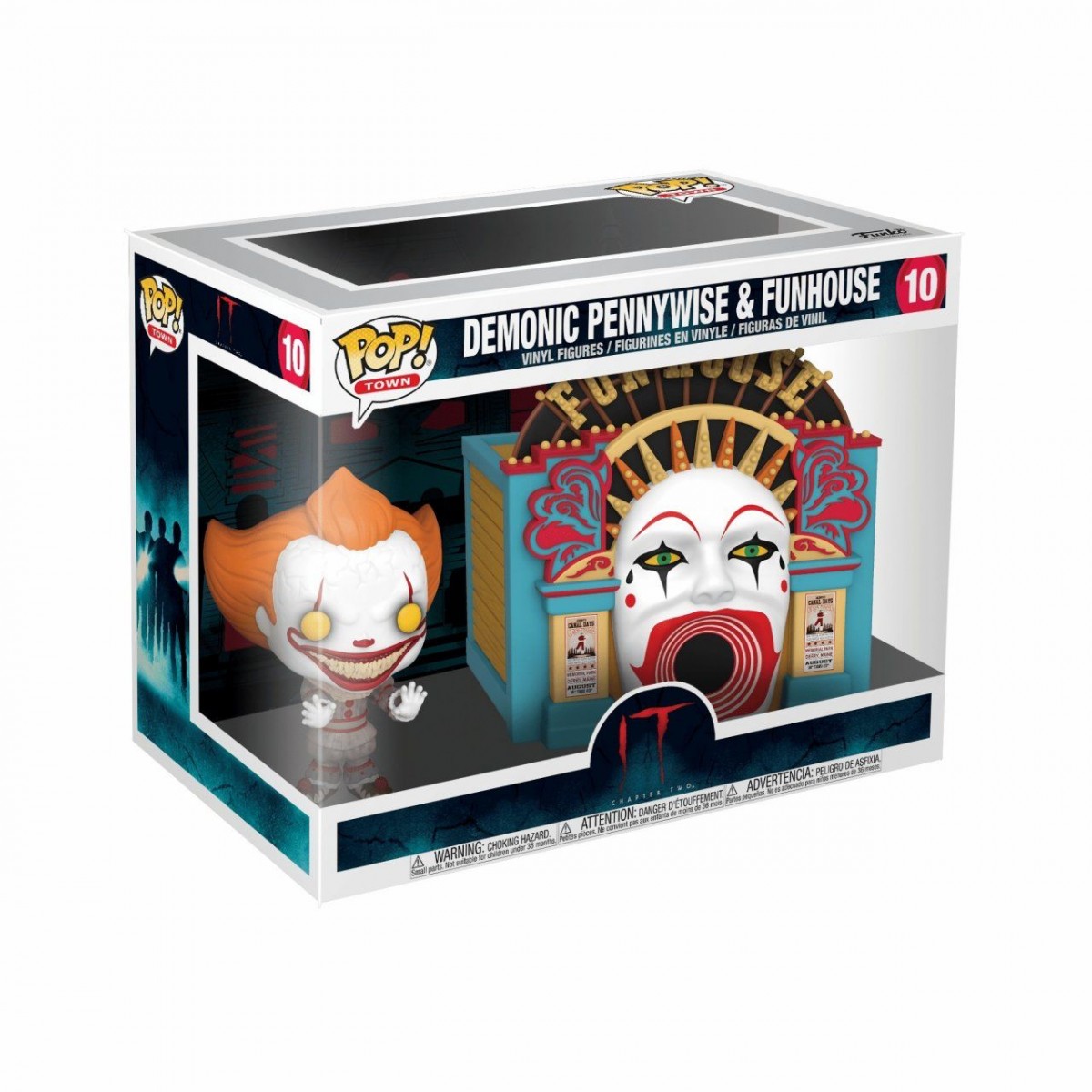 Фигурка Funko POP! Vinyl: Оно 2 (IT 2) Демонический Пеннивайз и Фанхаус ...