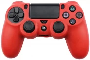 Защитный силиконовый чехол Controller Silicon Case для геймпада Sony Dualshock 4 Wireless Controller (Красный) (PS4)