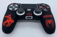 Защитный силиконовый чехол Silicon Case for Controller для геймпада Sony Dualshock 4 Wireless Controller Spider-Man (Человек-Паук) (PS4)