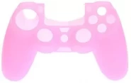 Защитный силиконовый чехол для геймпада Controller Silicon Case Pink (Розовый) (PS4)