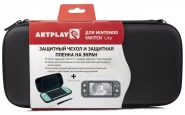 Чехол для хранения/защиты + защитная пленка Artplays (NSL-B03) Черный (Switch Lite)