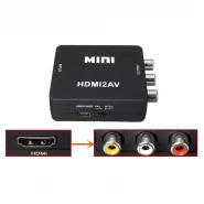 Кабель видеоконвертор HDMI - 3RCA активный