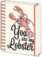 Ежедневник Pyramid: Ты мой лобстер (You are my Lobster) Друзья (Friends) (Wiro Notebooks) (SR72882) A5
