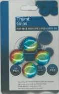Накладки на стики геймпада Thumb grips (Защитные резинки на геймпад) Rainbow (Радужные)
