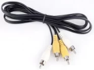 Композитный AV кабель (Composite Cable) (2 RCA x 2 RCA) 8 bit