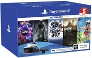 Sony PlayStation VR V2 Mega Pack 2 шлем виртуальной реальности + Камера V2 + 5 игр (только для VR) (PS4)