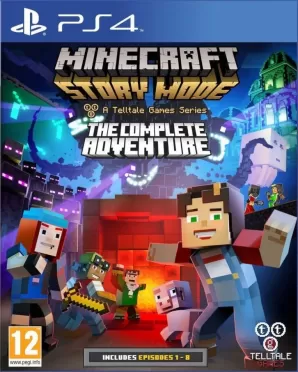 Minecraft: Story Mode Complete Adventure (эпизоды 1-8) Русская Версия (PS4)