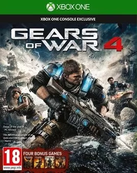 Gears of War 4 + код на загрузку GOW Collection (Xbox One)