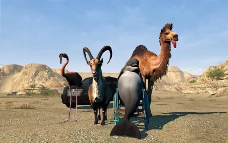 Goat Simulator: The Goaty Русская версия (Switch)