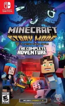 Minecraft: Story Mode Complete Adventure (эпизоды 1-8) Русская Версия (Switch)