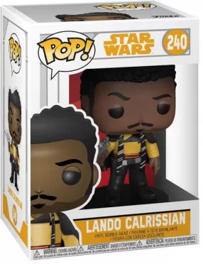 Фигурка Funko POP! Bobble: Звездные Войны: Соло (Star Wars: Solo) Ландо Калриссиан (Lando Calrissian) (26982) 9,5 см