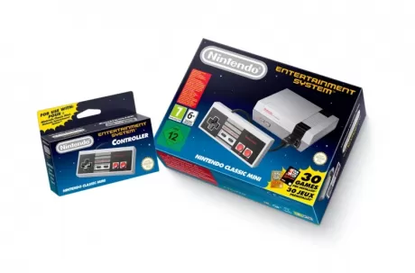 Игровая приставка Nintendo Classic Mini: Nintendo Entertainment System NES + 30 игр