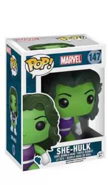 Фигурка Funko POP! Bobble Marvel: Женщина-Халк (She-Hulk) 10 см