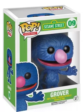 Фигурка Funko POP! Vinyl: Гровер (Grover) Улица Сезам (Sesame Street) (4914) 9,5 см