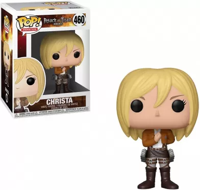 Фигурка Funko POP! Vinyl: Криста Ленз (Christa) Атака на титанов: 3 Сезон (Attack on Titan S3) (35681) 9,5 см