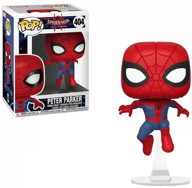 Фигурка Funko POP! Bobble: Человек-паук (Spider-Man) Человек-паук: Через вселенные (Animated Spider-Man) (34755) 9,5 см