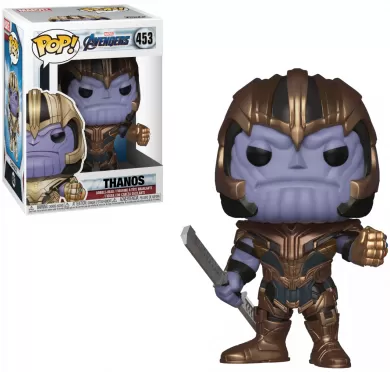 Фигурка Funko POP! Bobble: Танос (Thanos) Мстители: Финал (Avengers Endgame) (36672) 9,5 см
