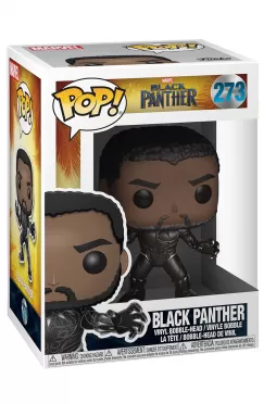 Фигурка Funko POP! Bobble: Чёрная Пантера (Black Panther) (23129) 9,5 см