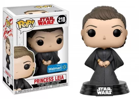 Фигурка Funko POP! Bobble: Звёздные войны: Последние джедаи (Star Wars: The Last Jedi): Принцесса Лея (Princess Leia) (22416) 9,5 см