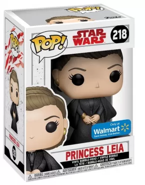 Фигурка Funko POP! Bobble: Звёздные войны: Последние джедаи (Star Wars: The Last Jedi): Принцесса Лея (Princess Leia) (22416) 9,5 см