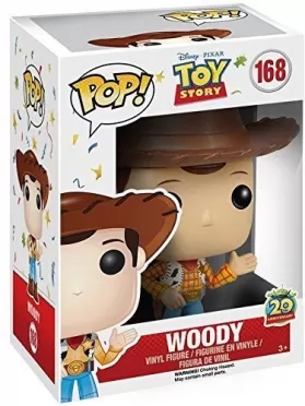 Фигурка Funko POP! Vinyl: Вуди (Woody) История игрушек (Toy Story) (6877 (new pose)) 9,5 см