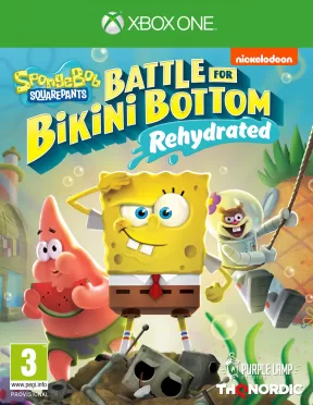 SpongeBob SquarePants: Battle For Bikini Bottom - Rehydrated (Губка Боб Квадратные Штаны: Битва за Бикини Боттом - Регидратация) Русская версия (Xbox