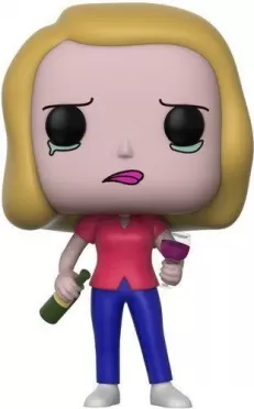 Фигурка Funko POP! Vinyl: Рик и Морти (Rick and Morty) 3 Сезон (S3) Бет с бокалом вина (Beth w/ Wine Glass) (22961) 9,5 см