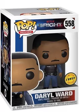 Фигурка Funko POP! Vinyl: Дэрил Уорд с волшебной палочкой Чейз (Daryl Ward w/ Chase) Яркость (Bright S1) (27377) 9,5 см