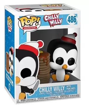 Фигурка Funko POP! Vinyl: Чилли Вилли с блинчиками (Chilly Willy w/ Pan) Чилли Вилли (Chilly Willy) (32887) 9,5 см