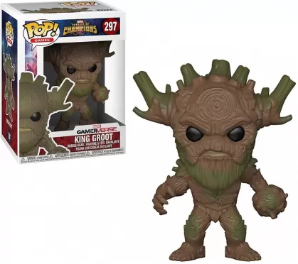 Фигурка Funko POP! Vinyl: Король Грут (King Groot) Марвел Битва Чемпионов (Marvel Contest of Champions) (26707) 9,5 см