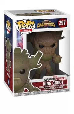 Фигурка Funko POP! Vinyl: Король Грут (King Groot) Марвел Битва Чемпионов (Marvel Contest of Champions) (26707) 9,5 см