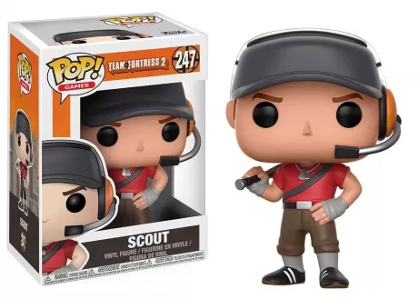 Фигурка Funko POP! Vinyl: Скаут (Scout) Тим Фортресс 2 (Team Fortress 2) (21036) 9,5 см