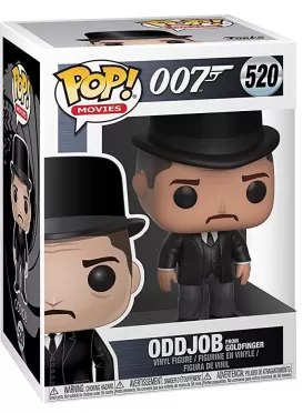 Фигурка Funko POP! Vinyl: Оджобб (Oddjob) Джеймс Бонд Oddjob (James Bond Goldfinger) (24706) 9,5 см