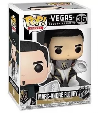 Фигурка Funko POP! Vinyl: Марк-Андре Флёри (Marc-Andre Fleury (Golden Knights)) НХЛ (NHL) (34325) 9,5 см