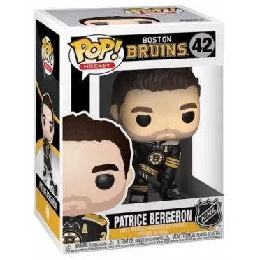 Фигурка Funko POP! Vinyl: Патрис Бержерон (Patrice Bergeron (Bruins)) НХЛ (NHL) (34337) 9,5 см