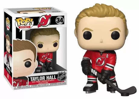 Фигурка Funko POP! Vinyl: Тэйлор Холл (Taylor Hall (Devils)) НХЛ (NHL) (34321) 9,5 см