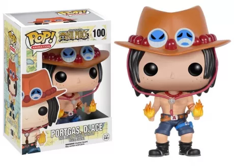 Фигурка Funko POP! Vinyl: Портгас Д. Эйс (Portgas D. Ace) Ван Пис (One Piece) (6358) 9,5 см