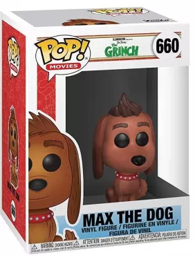 Фигурка Funko POP! Vinyl: Пёс Макс (Max the dog) Гринч (The Grinch Movie) (33027) 9,5 см