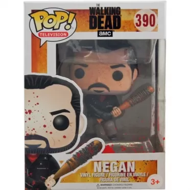 Фигурка Funko POP! Vinyl: Ниган в крови (Negan Bloody (Exc)) Ходячие мертвецы (The Walking Dead) (13301) 9,5 см