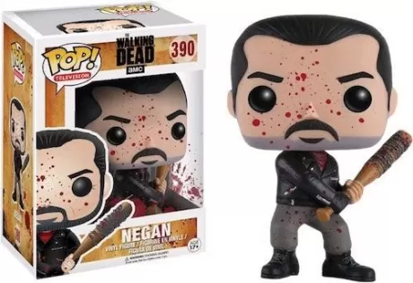 Фигурка Funko POP! Vinyl: Ниган в крови (Negan Bloody (Exc)) Ходячие мертвецы (The Walking Dead) (13301) 9,5 см