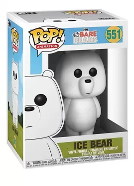 Фигурка Funko POP! Vinyl: Белый (Ice Bear) Мы обычные медведи (We Bare Bears) (37770) 9,5 см
