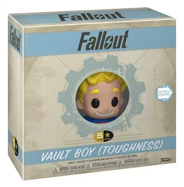 Фигурка Funko Vinyl Figure 5 Star: Волт-Бой стойкость (Vault Boy (Toughness)) Фаллаут 2 (Fallout S2) (35788) 7,5 см