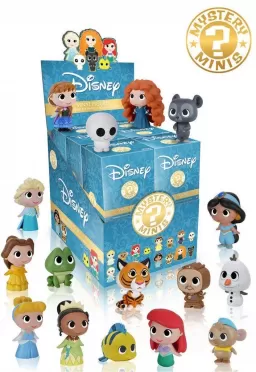 Фигурка Funko Mystery Minis: Случайный герой из Диснеевские принцессы (Disney Princess) (7589) 4 см