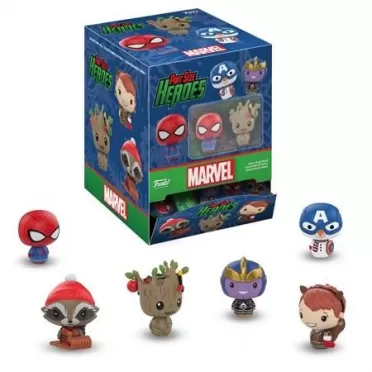 Фигурка Funko Pint Size Heroes: Случайный герой из Марвел Праздники (Marvel Holiday) (24PK PDQ) (34447) 7,5 см