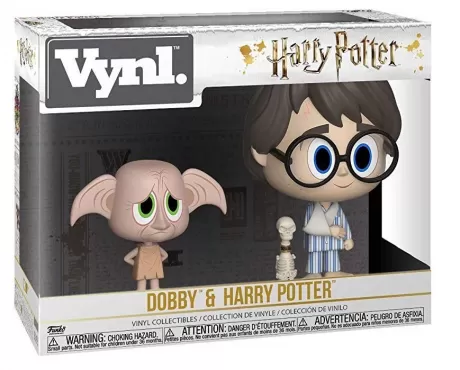 Набор фигурок Funko VYNL: Гарри Поттер (Harry Potter) 6 (S6) Добби и Гарри Поттер (Dobby & Harry) (31001) 9,5 см