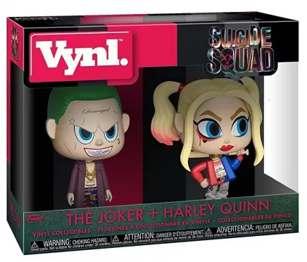 Набор фигурок Funko VYNL: Джокер и Харли Квинн (The Joker & Harley Quinn) Отряд самоубийц (Suicide Squad) (36337) 9,5 см
