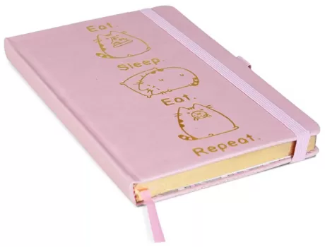 Ежедневник Pyramid: Ешь, спи, ешь, повторяй (Eat. Sleep. Eat. Repeat.) Кот Пушин (Pusheen) (Premium Notebooks SR72508) A5