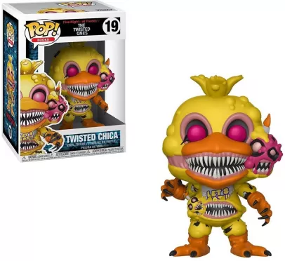 Фигурка Funko POP! Vinyl: Искажённый Чика (Twisted Chica) Пять ночей у Фредди (FNAF) (28808) 9,5 см