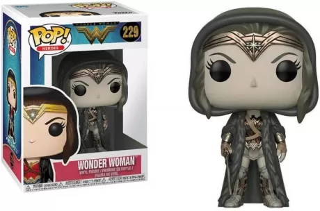 Фигурка Funko POP! Vinyl: Чудо-женщина в накидке (Wonder Woman w/ Cape (Sepia) (Exc)) (28930) 9,5 см