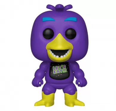 Фигурка Funko POP! Vinyl: Неоновая Чика (Blacklight Chica (FTM Exc)) Пять ночей у Фредди (FNAF) (34134) 9,5 см